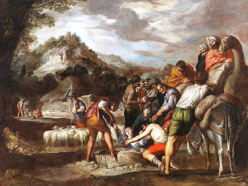 1616-Antonio del Castillo y Saavedra - Giuseppe venduto dai suoi fratelli - Museo del Prado, Madrid